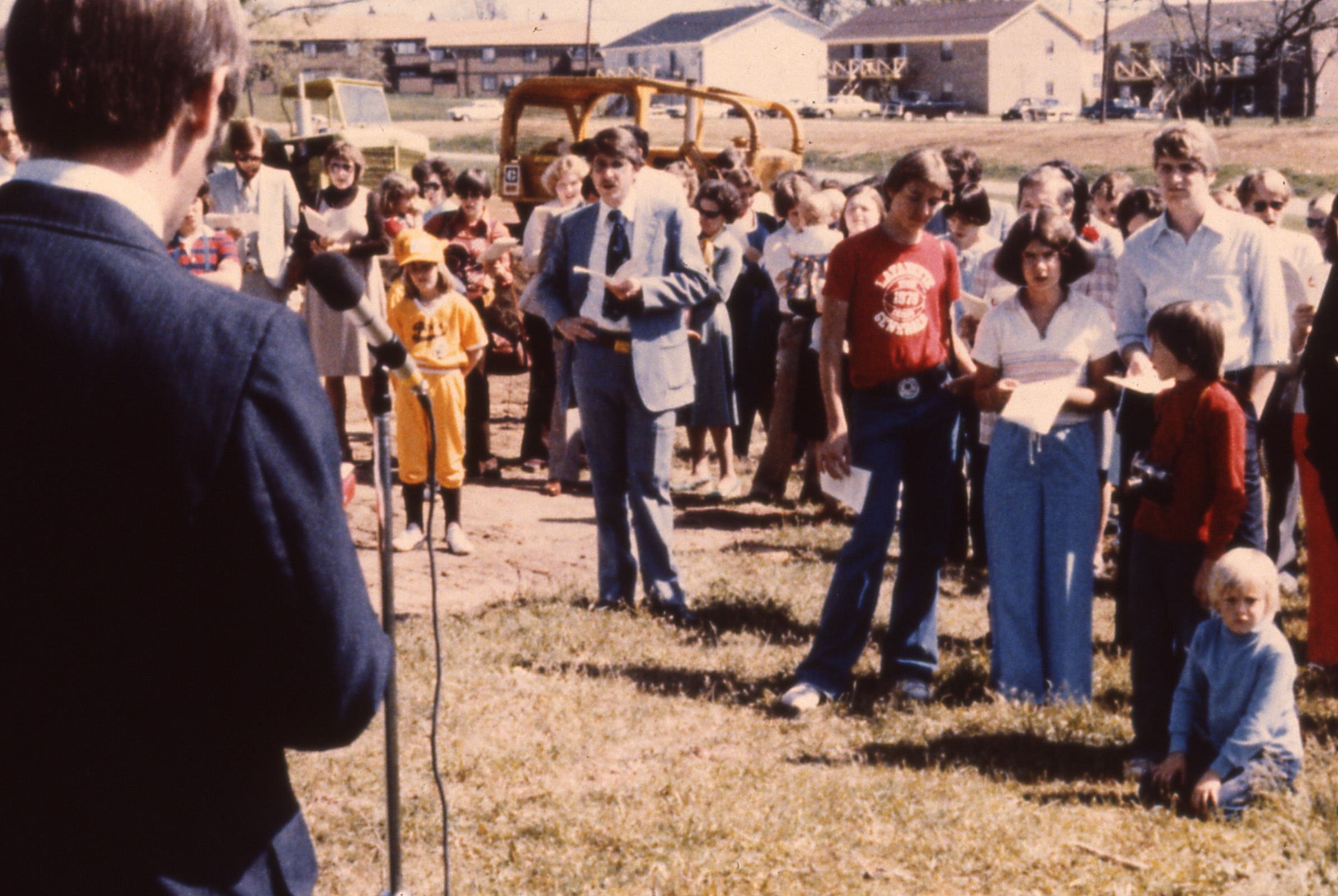 groundbreaking for first building - 1979
