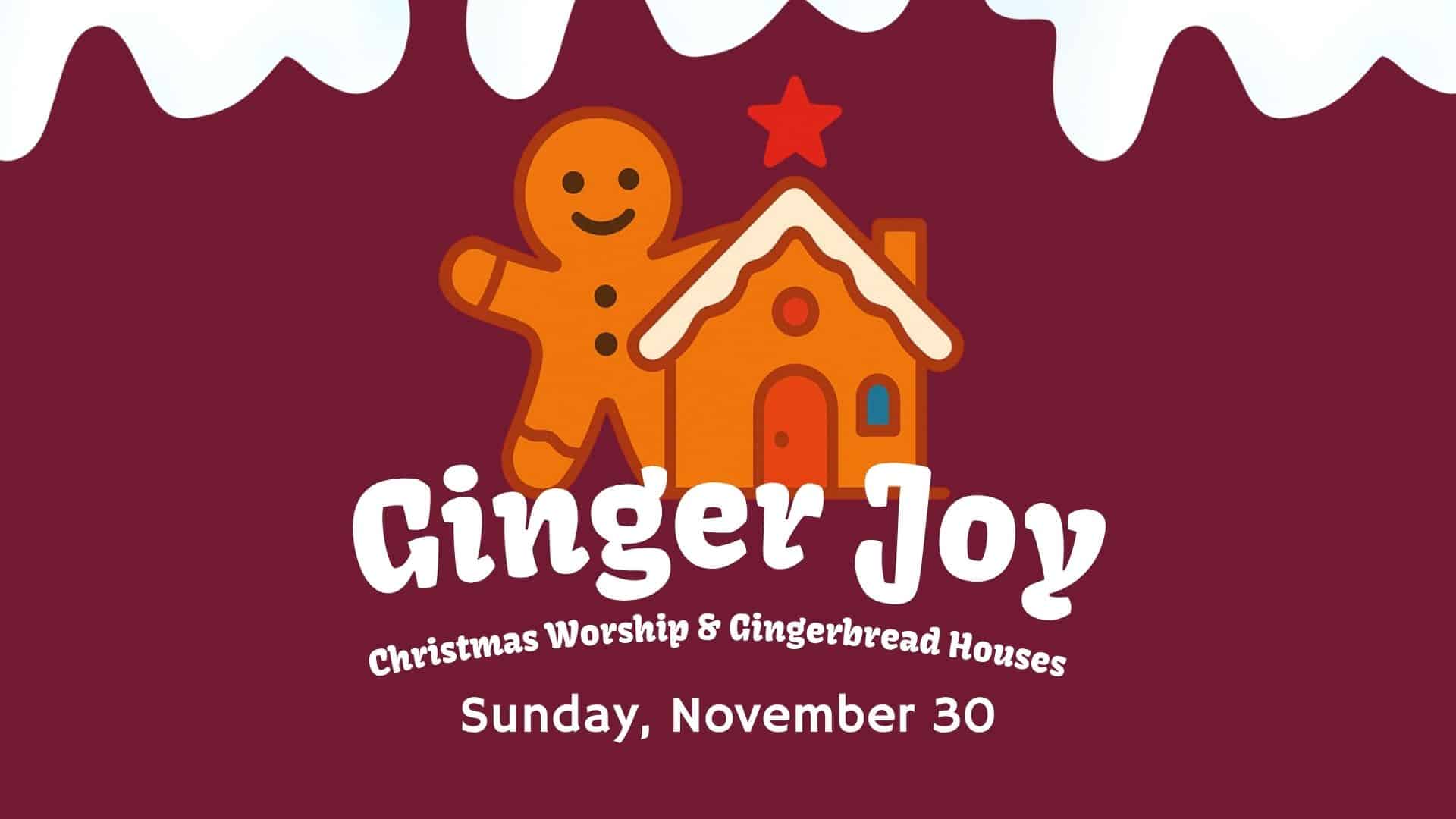 Gingerjoy Christmas event 2025