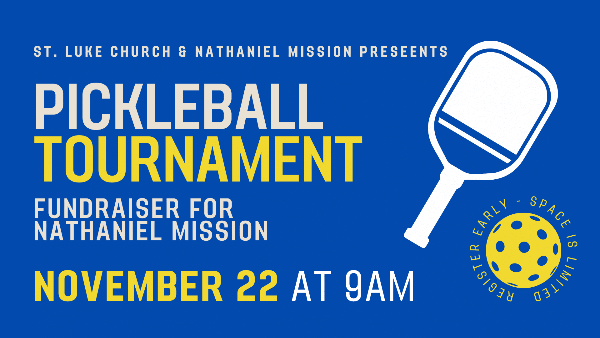PIckleball Tournament 2025