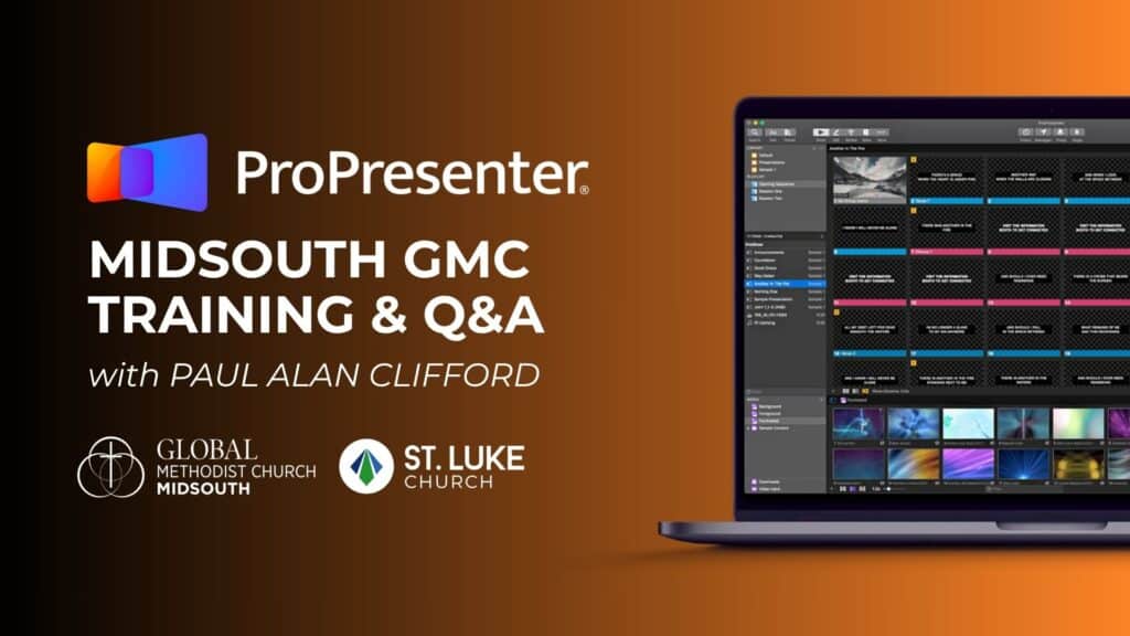 ProPresenter Training Graphic 2