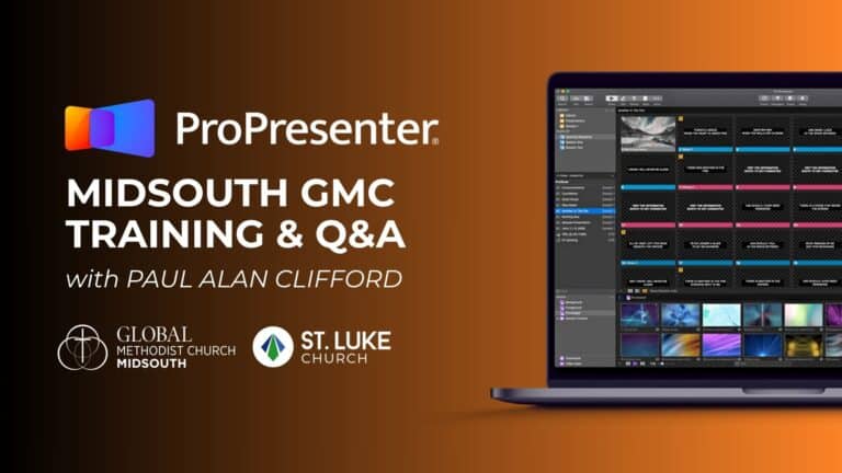 ProPresenter Training Graphic 2