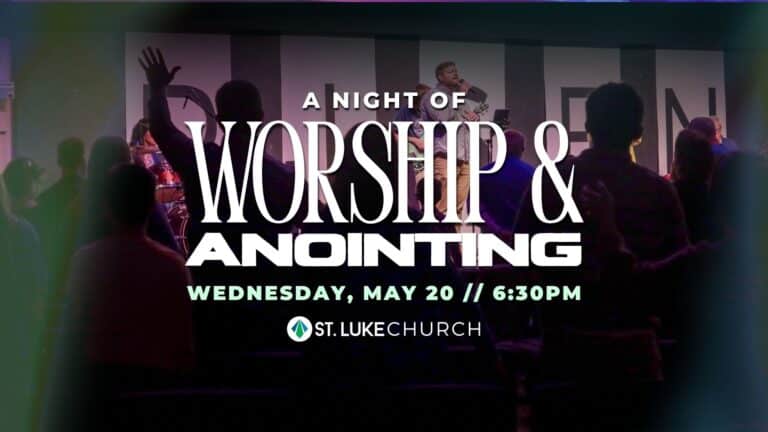 Worship and Annointing night may 2026