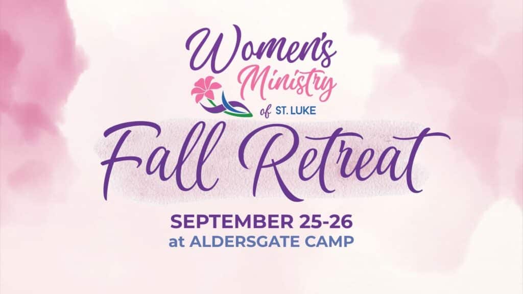 Womens ministry Fall Retreat 2026