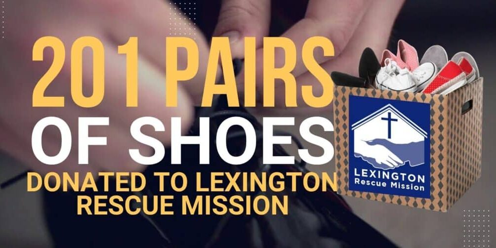 201 pairs of shoes