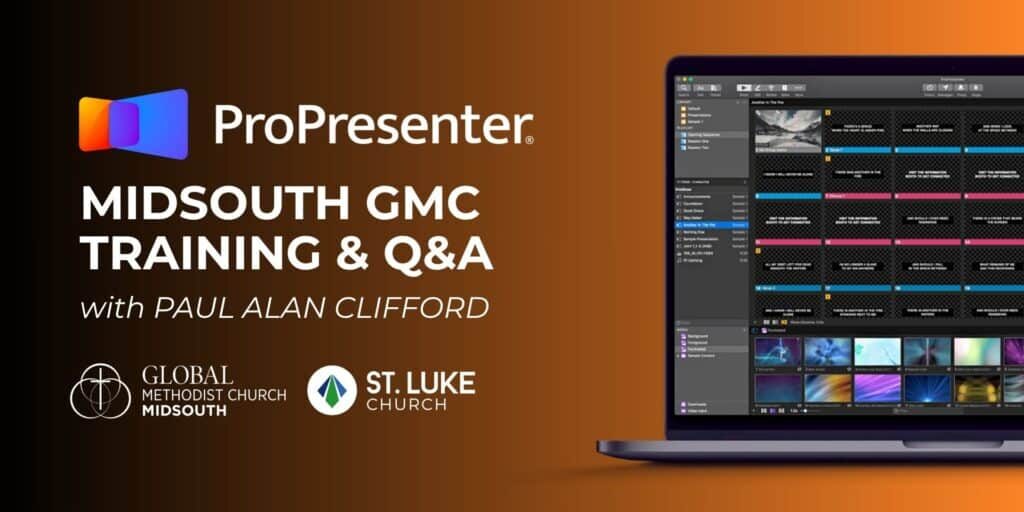 ProPresenter Training Graphic 2