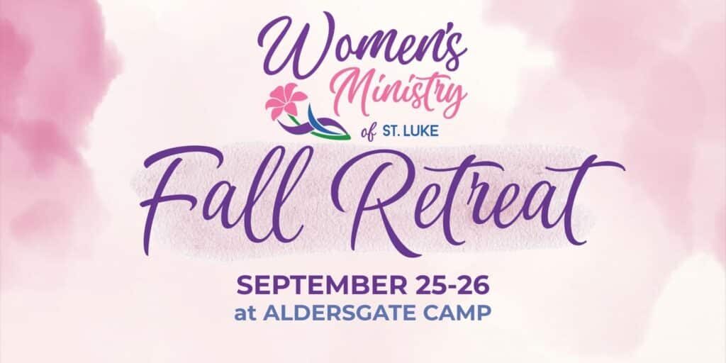 Womens ministry Fall Retreat 2026
